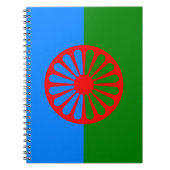 Carnet Drapeau romani (Devant)
