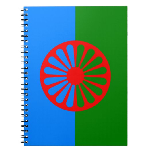 Carnet Drapeau romani (Devant)