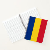 Carnet Drapeau roumain (Roumanie) (Intérieur)