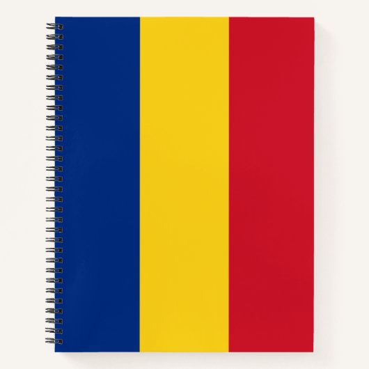 Carnet Drapeau roumain (Roumanie) (Devant)