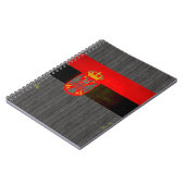 Carnet Drapeau serbe énervé moderne (Côté gauche)