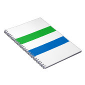 Carnet Drapeau Sierra Leone (Côté Droit)