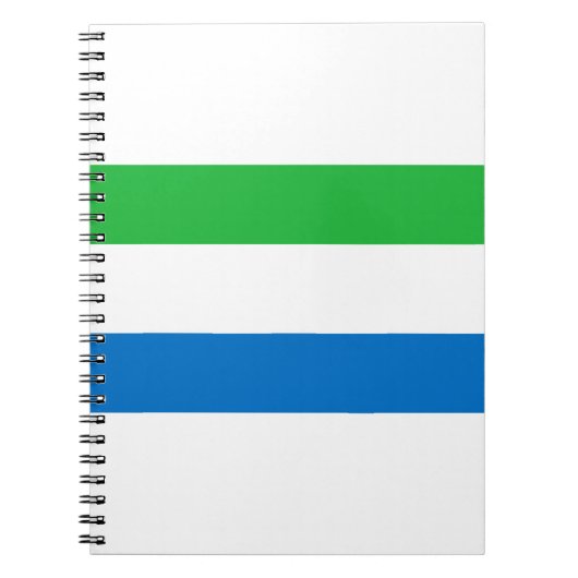 Carnet Drapeau Sierra Leone (Devant)