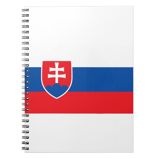 Carnet Drapeau Slovaquie (Devant)