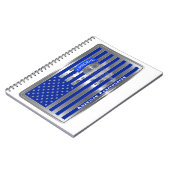 Carnet Drapeau spécial américain de parachutistes (Côté gauche)