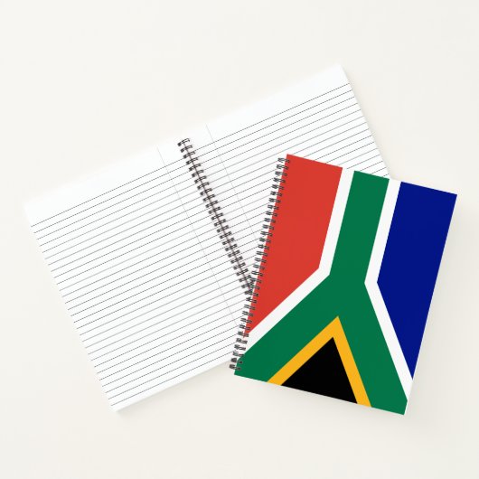 Carnet Drapeau sud-africain (Intérieur)