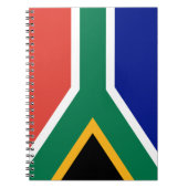 Carnet Drapeau sud-africain (Devant)