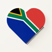 Carnet drapeau sud-africain (Dos)