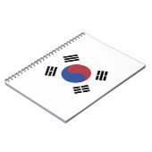 Carnet drapeau sud-coréen (Côté gauche)