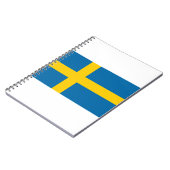 Carnet Drapeau Suède (Côté gauche)