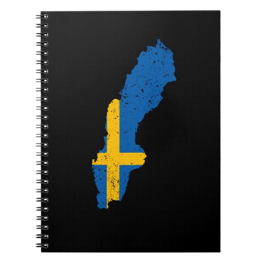 Carnet Drapeau Suède (Devant)