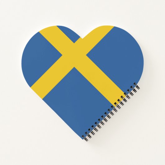 Carnet Drapeau suédois (Dos)