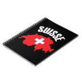 Carnet Drapeau suisse (Côté gauche)