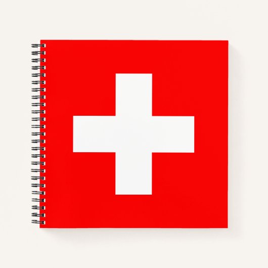 Carnet Drapeau Suisse (Devant)