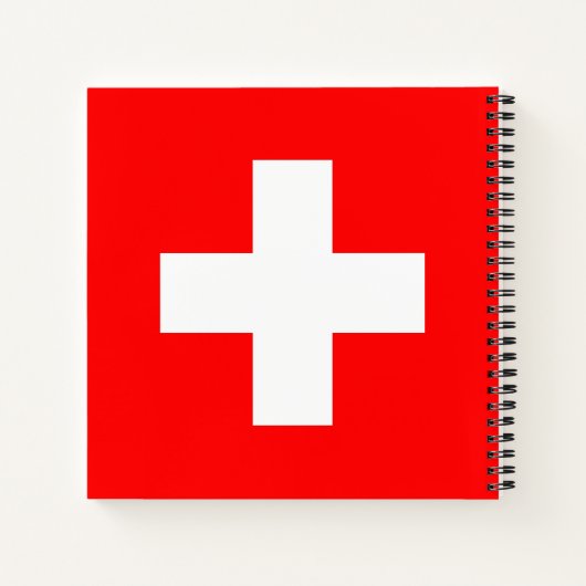 Carnet Drapeau Suisse (Dos)