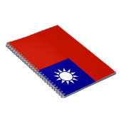 Carnet Drapeau taïwanais (Côté Droit)