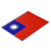 Carnet Drapeau taïwanais (Côté gauche)