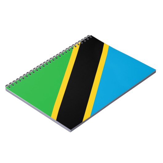 Carnet Drapeau tanzanien (Côté gauche)