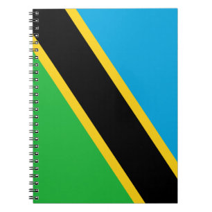 Carnet Drapeau tanzanien