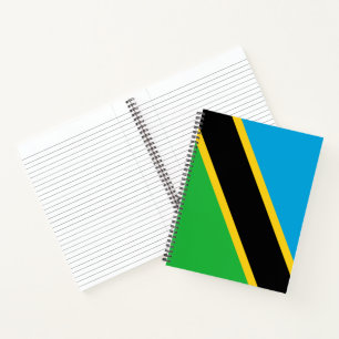 Carnet Drapeau tanzanien