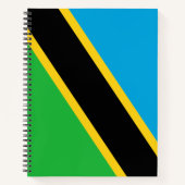 Carnet Drapeau tanzanien (Devant)