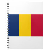 Carnet Drapeau Tchad (Devant)