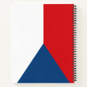 Carnet Drapeau tchèque (Dos)