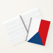 Carnet Drapeau tchèque (Intérieur)