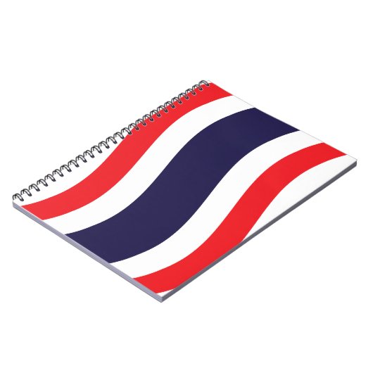 Carnet Drapeau thaïlandais (Côté gauche)