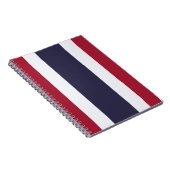 Carnet Drapeau thaïlandais (Thaïlande) (Côté Droit)