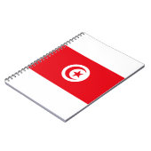 Carnet Drapeau tunisien (Côté gauche)