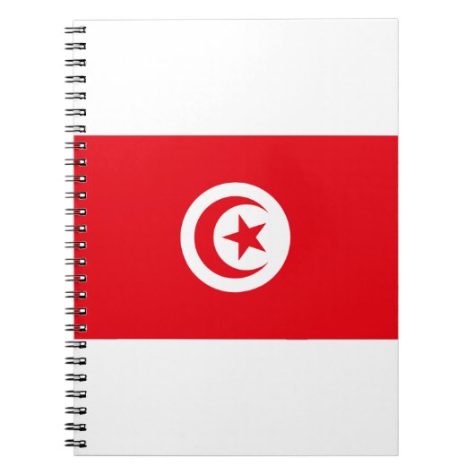 Carnet Drapeau tunisien (Devant)