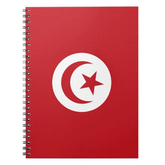 Carnet Drapeau tunisien (Devant)