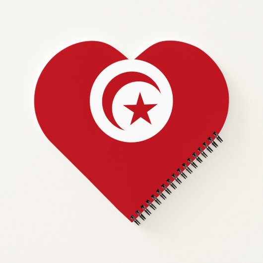 Carnet Drapeau tunisien (Dos)