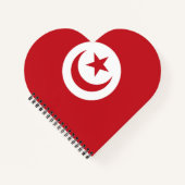Carnet Drapeau tunisien (Devant)