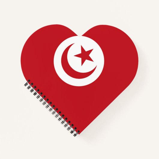 Carnet Drapeau tunisien (Devant)