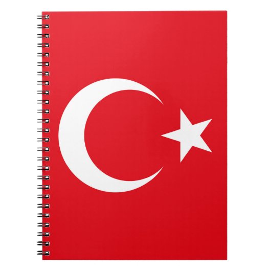 Carnet Drapeau turc (Devant)
