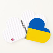 Carnet Drapeau Ukraine (Intérieur)