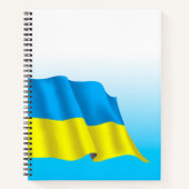 Carnet Drapeau Ukraine (Devant)