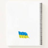Carnet Drapeau Ukraine (Dos)