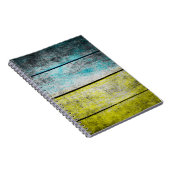 Carnet Drapeau ukrainien sur bois (Côté Droit)
