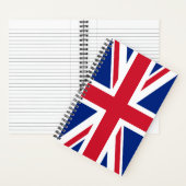 Carnet Drapeau Union Jack du Royaume-Uni des colonies bri (À l'intérieur)