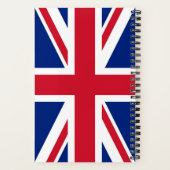 Carnet Drapeau Union Jack du Royaume-Uni des colonies bri (Verso)