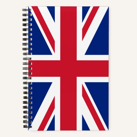 Carnet Drapeau Union Jack du Royaume-Uni des colonies bri (Recto)