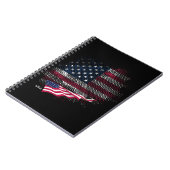 Carnet Drapeau USA (Côté gauche)