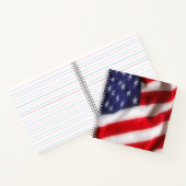 Carnet Drapeau USA (Intérieur)