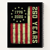 Carnet Drapeau Usa 250e Anniversaire (Dos)