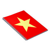 Carnet drapeau vietnam (Côté Droit)