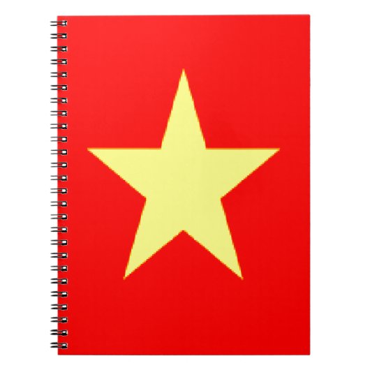 Carnet drapeau vietnam (Devant)