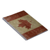 Carnet Drapeau vintage du Canada (Côté Droit)